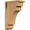 Ekena Millwork Mediterranean Smooth Corbel w/Backplate, Western Red Cedar, 7 1/2"W x 14"D x 22"H COR08X14X22MED01SWR - alternate 1
